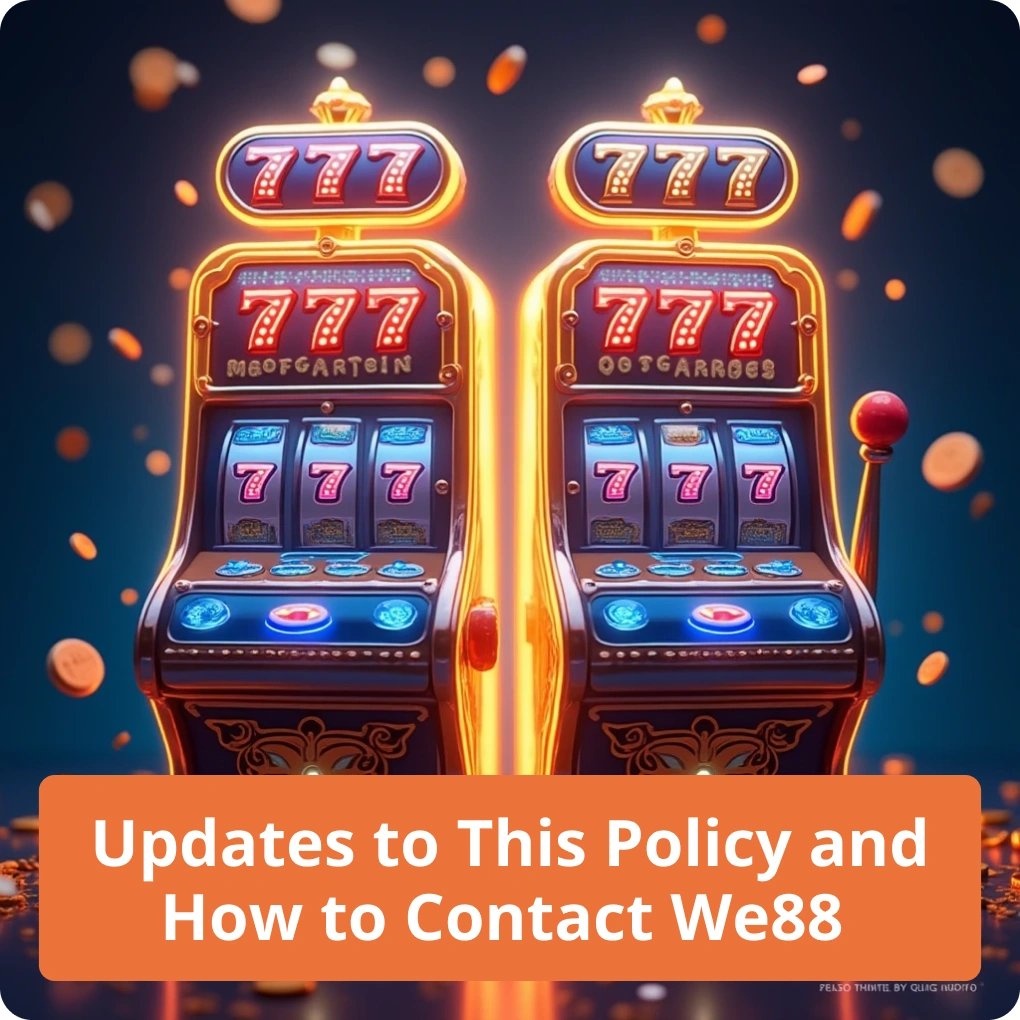 Updates to This Policy and How to Contact W88